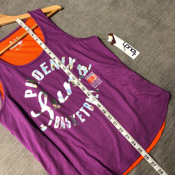 TOUCH Phoenix Suns Womens tank top Large purple - Picture 6 of 8